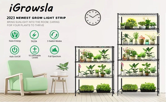 13" Full Spectrum LED Grow Strips