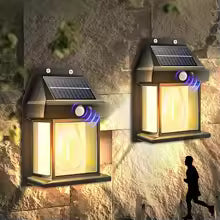 Solar Motion Sensor Wall Light