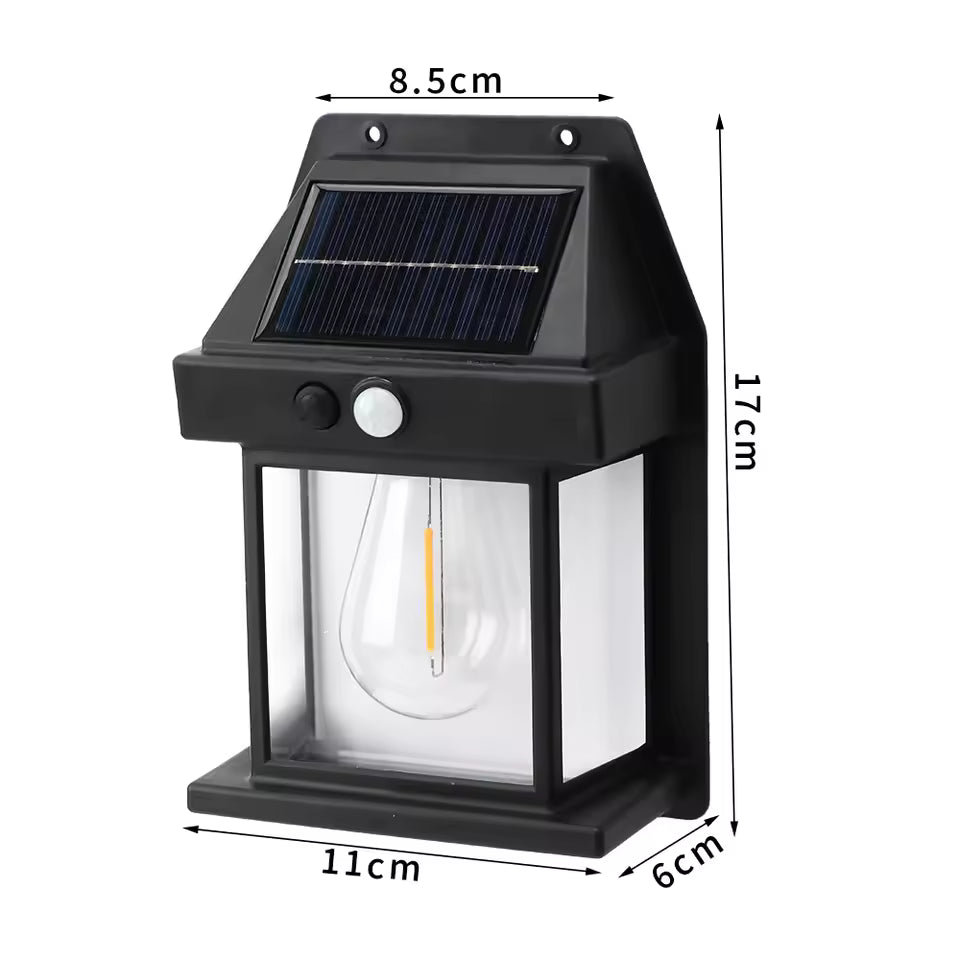 Solar Motion Sensor Wall Light