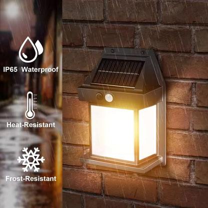 Solar Motion Sensor Wall Light
