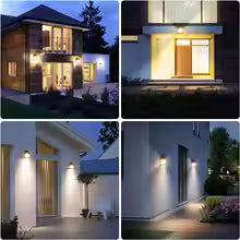 Solar Motion Sensor Wall Light