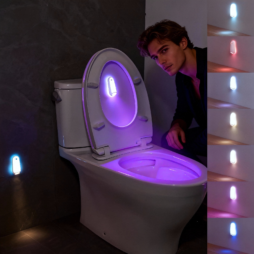 Smart RGB Toilet Seat Light | Rechargeable