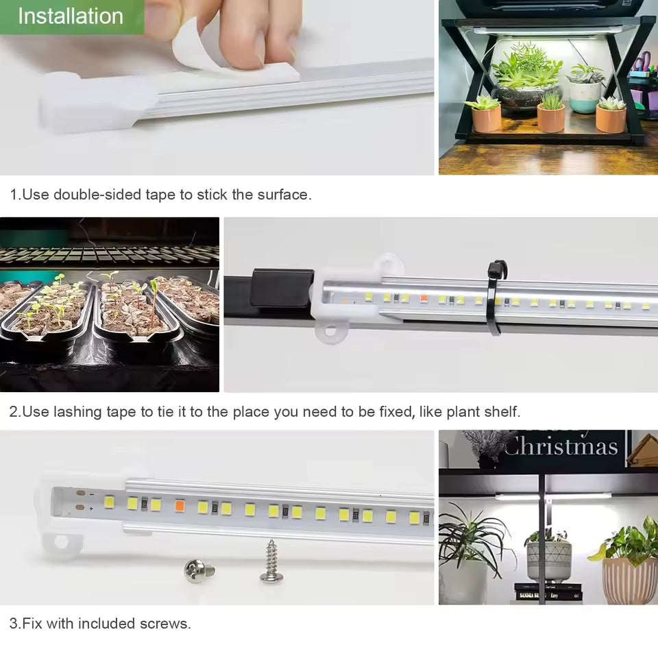 13" Full Spectrum LED Grow Strips